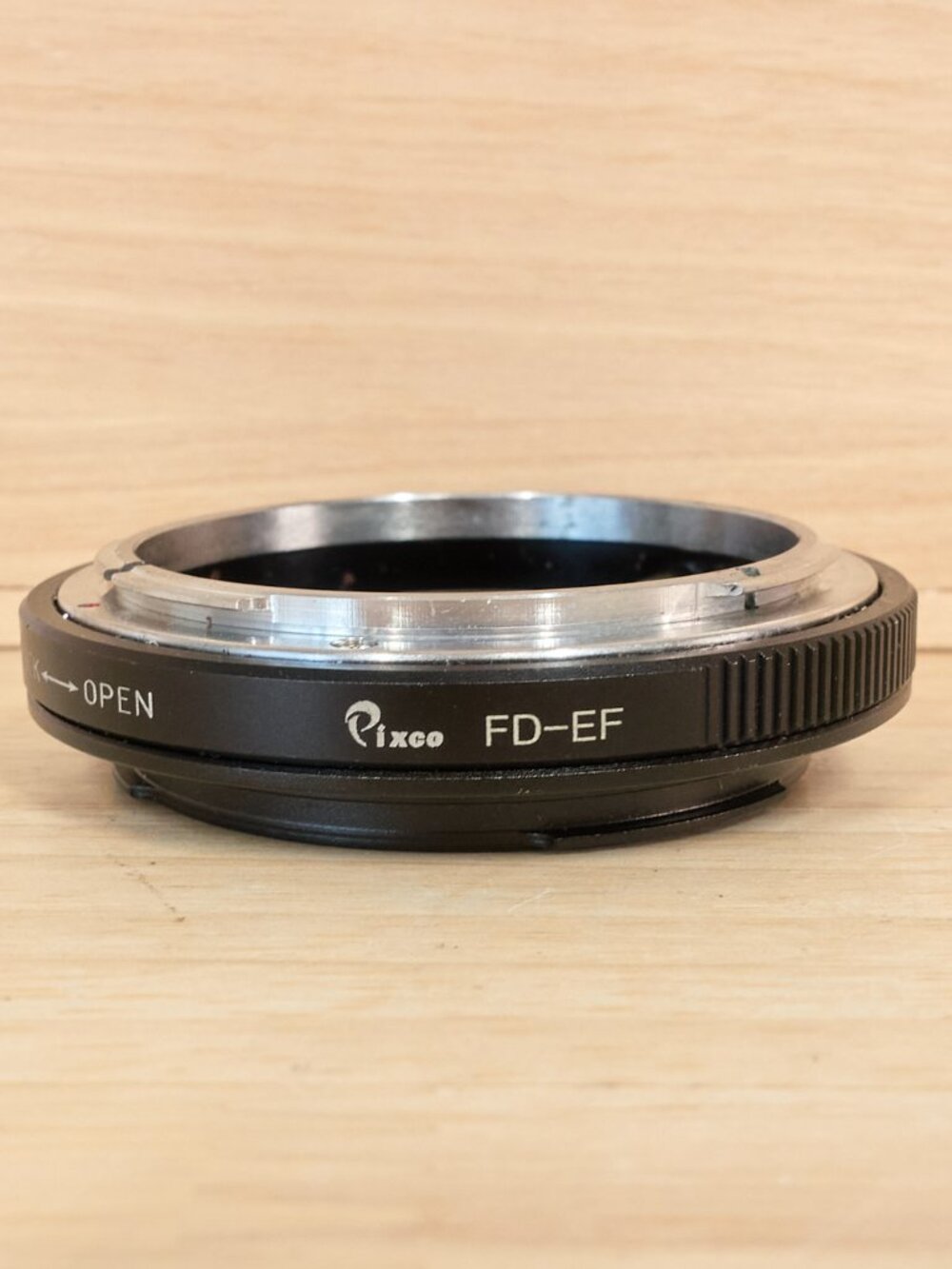 Pixco Canon FD FL to EOS EF Lens Adapter with AF Confirm Chip